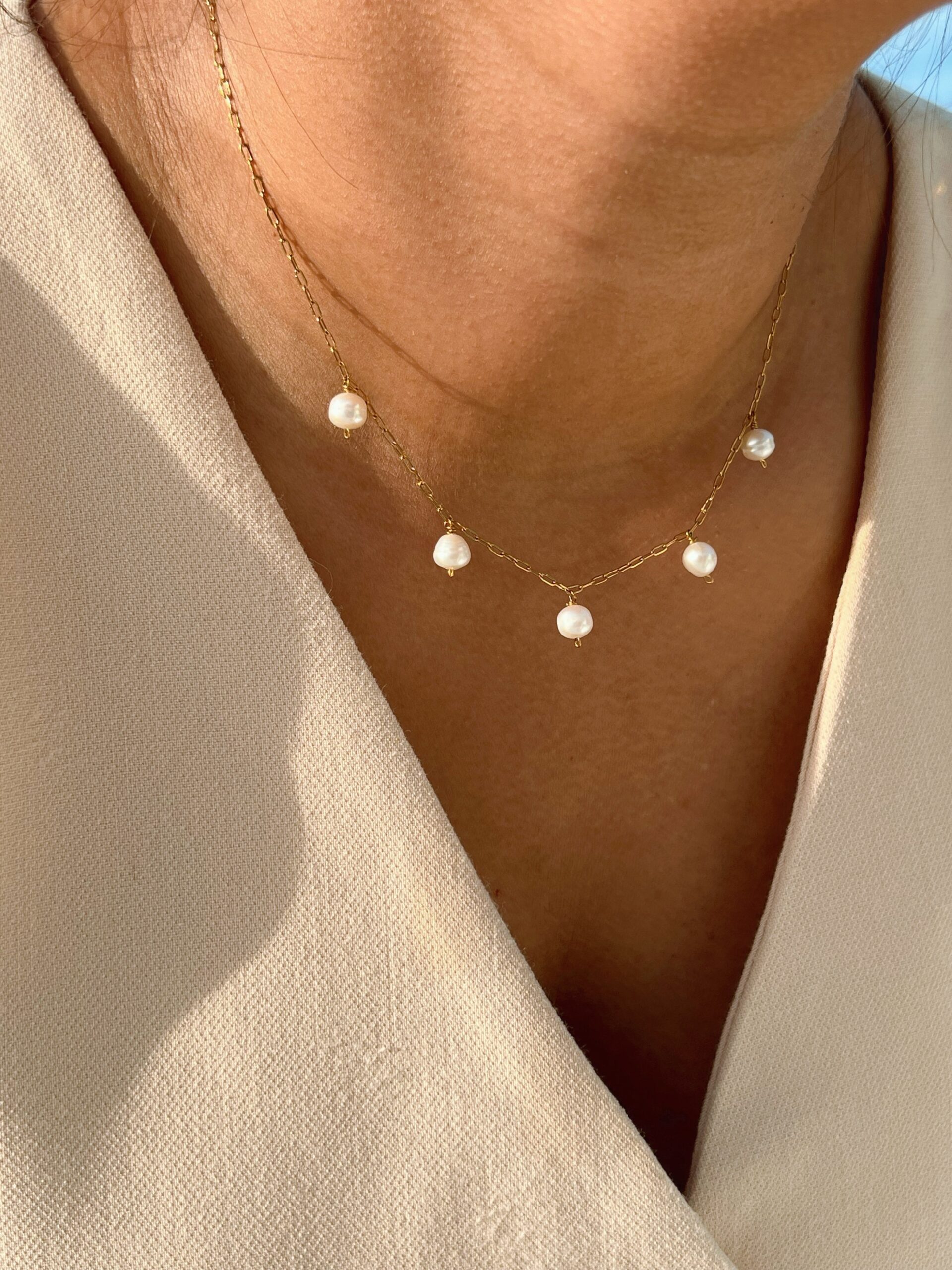 Idalia Freshwater Pearl Necklace